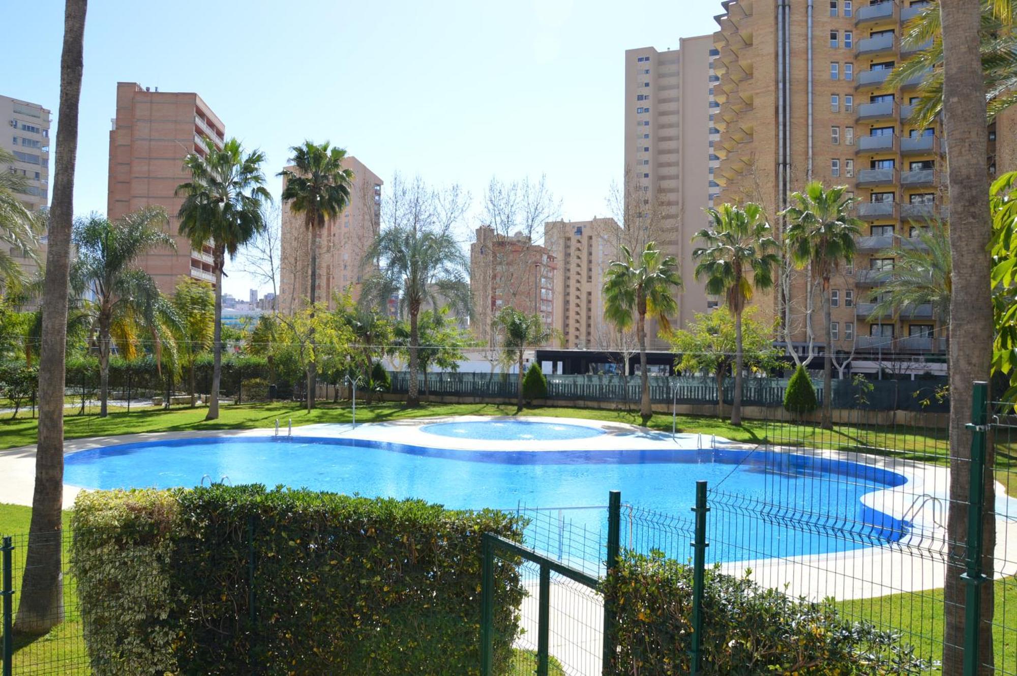 D'Oboe Marlovi Apt With Pool Бенидорм Экстерьер фото